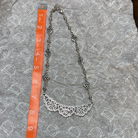 Brighton Intricate Silver Necklace - Picture 6 of 7